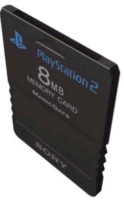 Paměťová karta Sony Playstation2 8MB, černá (PS719102304)