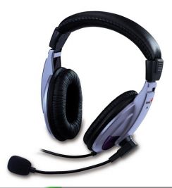Headset Genius HS-04A (stereo sluchátka + mikrofon)