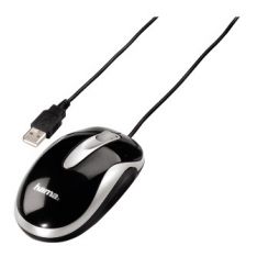 Myš Hama 11588, Optická myš AM-5000, černo-stříbrná