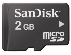 Paměťová karta Micro SD Sandisk 2GB
