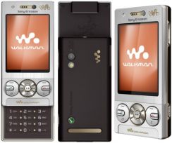 Mobilní telefon Sony-Ericsson W705 stříbrná (Luxury Silver)