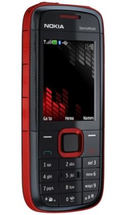 Mobilní telefon Nokia 5130 XPressMusic, červená