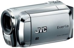 Videokamera JVC GZ-MS120S, SDHC, stříbrná