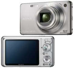 Fotoaparát Sony DSCW270S.CEE9, stříbrná