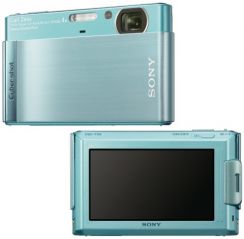 Fotoaparát Sony DSCT90L.CEE9, modrá