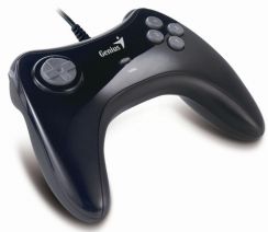 Gamepad GENIUS MaxFire Grandias Turbo USB, 8 tlač.