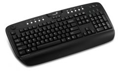 Klávesnice Genius KB-320e, USB, černá