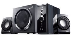 Repro Genius SW-V1250, 2.1, 36W RMS, (GAMING), black