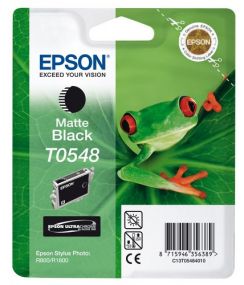Cartridge EPSON (C13T05484010), Black, R800/1800