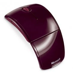 Myš Microsoft ARC Mouse, USB, red