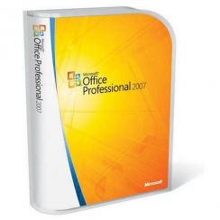 Software Microsoft Office Pro 2007 Win32 CZ CD - krabicová verze BOX