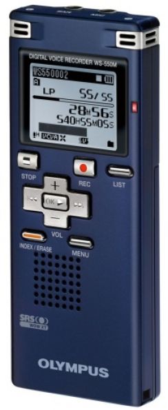 Diktafon Olympus WS-550M modrý