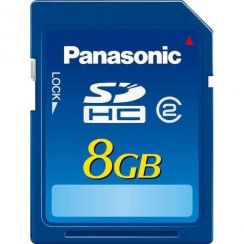 Paměťová karta SD Panasonic RP-SDR08GE1A, 8GB