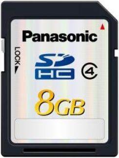 Paměťová karta SD Panasonic RP-SDP08GE1K, 8GB