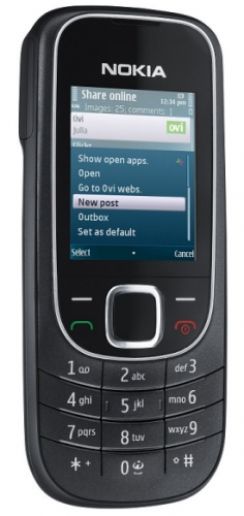 Mobilní telefon Nokia 2323 classic černý