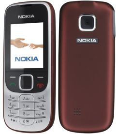 Mobilní telefon Nokia 2330 classic, červený (deep red)