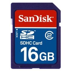 Paměťová karta SDHC Sandisk 16GB
