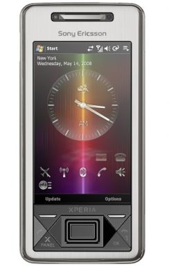 Mobilní telefon Sony-Ericsson X1 Xperia stříbrný