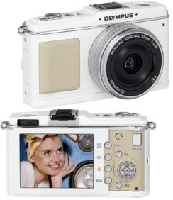 Fotoaparát zrcad. Olympus E-P1 tělo bílá