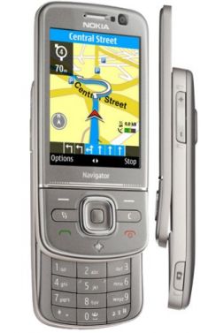 Mobilní telefon Nokia 6710 navigator Titanium, (4GB)