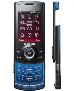 Mobilní telefon Samsung S5200 modrý (Shadow Blue)
