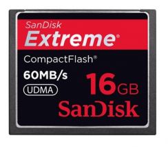 Paměťová karta CF Sandisk Extreme 16 GB 60MB/s