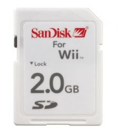 Paměťová karta SDHC Sandisk Nintendo DSi 2GB