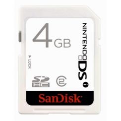 Paměťová karta SDHC Sandisk Nintendo DSi 4GB