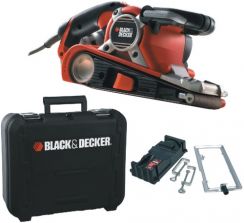 Bruska pásová Black&Decker KA89EK 750W, 75mm, kufr, příslušenství