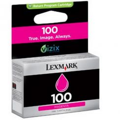 Cartridge Lexmark 014N0901E - červená, no.100