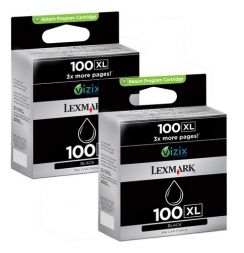 Cartridge Lexmark 0014N0848 - černá, no.100XL - 2ks