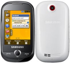 Mobilní telefon Samsung S3650 Corby bílý