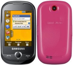 Mobilní telefon Samsung S3650 Corby růžový