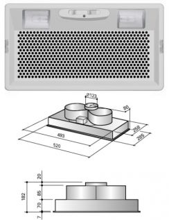 Odsavač par Best P540MT metalický