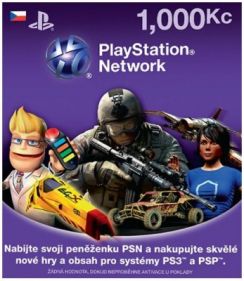 Voucher Sony PlayStation PSPGO v hodnotě 1000,- kč (PS719170358)