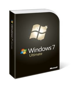 Software Microsoft Windows 7 Ultimate 32/64-bit CZ DVD - krabicová verze BOX