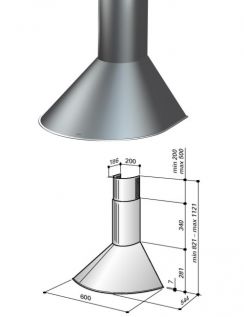 Odsavač par Best K2035 S6N  nerez