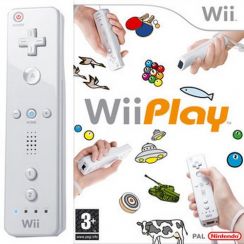 Ovladač Nintendo Wii Remote controller White + Wii Play