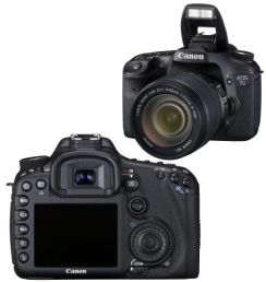 Fotoaparát zrcad. Canon EOS 7D + EF 15-85