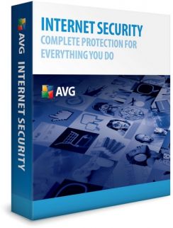 Software AVG Internet Security 1 lic. (12 měs.) SN DVD