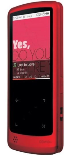 Přehrávač MP3/MP4 Cowon iAUDIO 9, 16GB, red