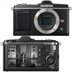 Fotoaparát zrcad. Olympus E-P2 tělo černý