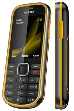 Mobilní telefon Nokia 3720 classic (1GB,1hra) žlutý