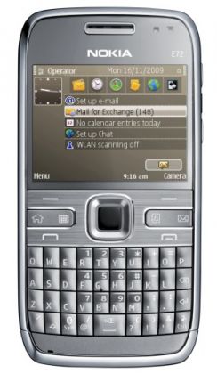 Mobilní telefon Nokia E72 Metal Grey (4GB)