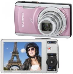 Fotoaparát Olympus Mju-7040 růžový