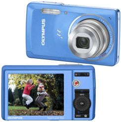 Fotoaparát Olympus Mju-5010 modrý
