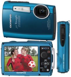 Fotoaparát Olympus Mju Tough-3000 modrý