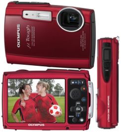 Fotoaparát Olympus Mju Tough-3000 červený