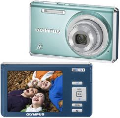 Fotoaparát Olympus FE-4030 modrý