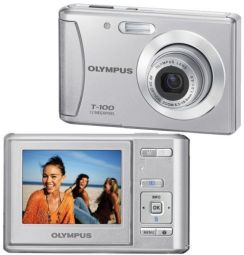 Fotoaparát Olympus T-100 stříbrný